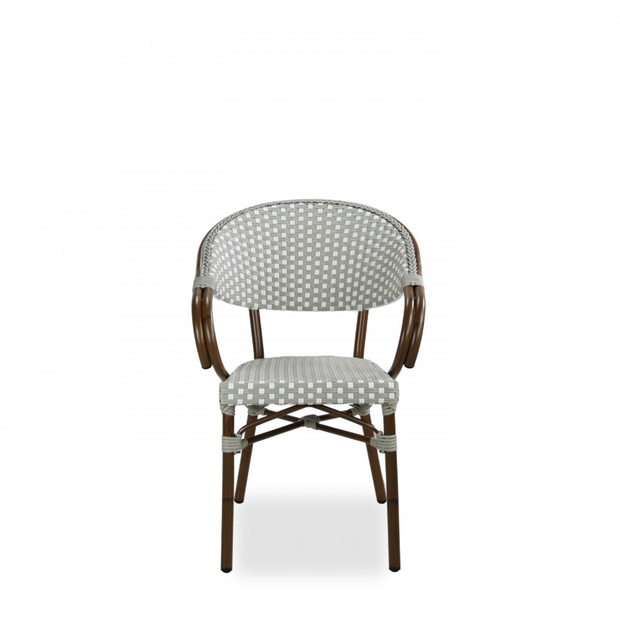 Luxe All Weather Bistro Armchair